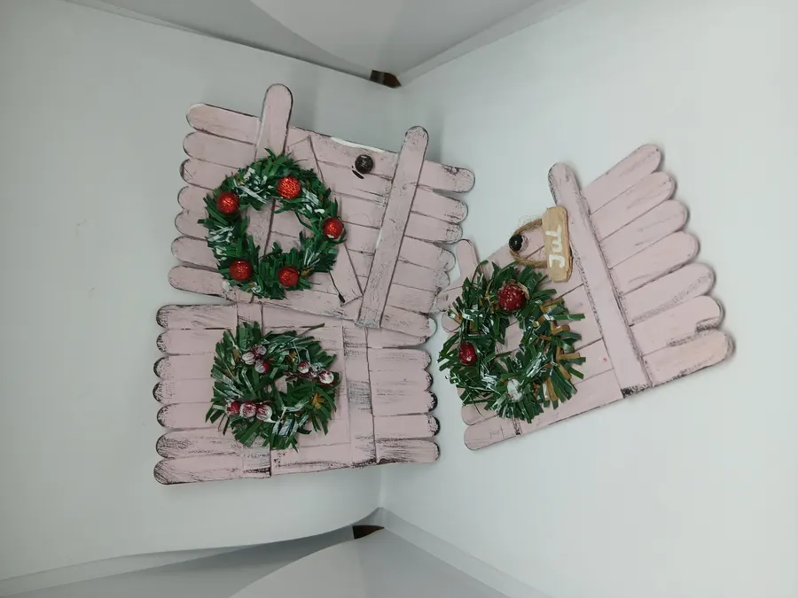 Handbemalte Muschelschale als Dekoration und Geschenk